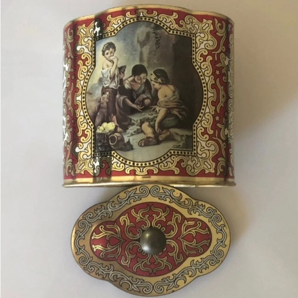 VTG German Tea Tin